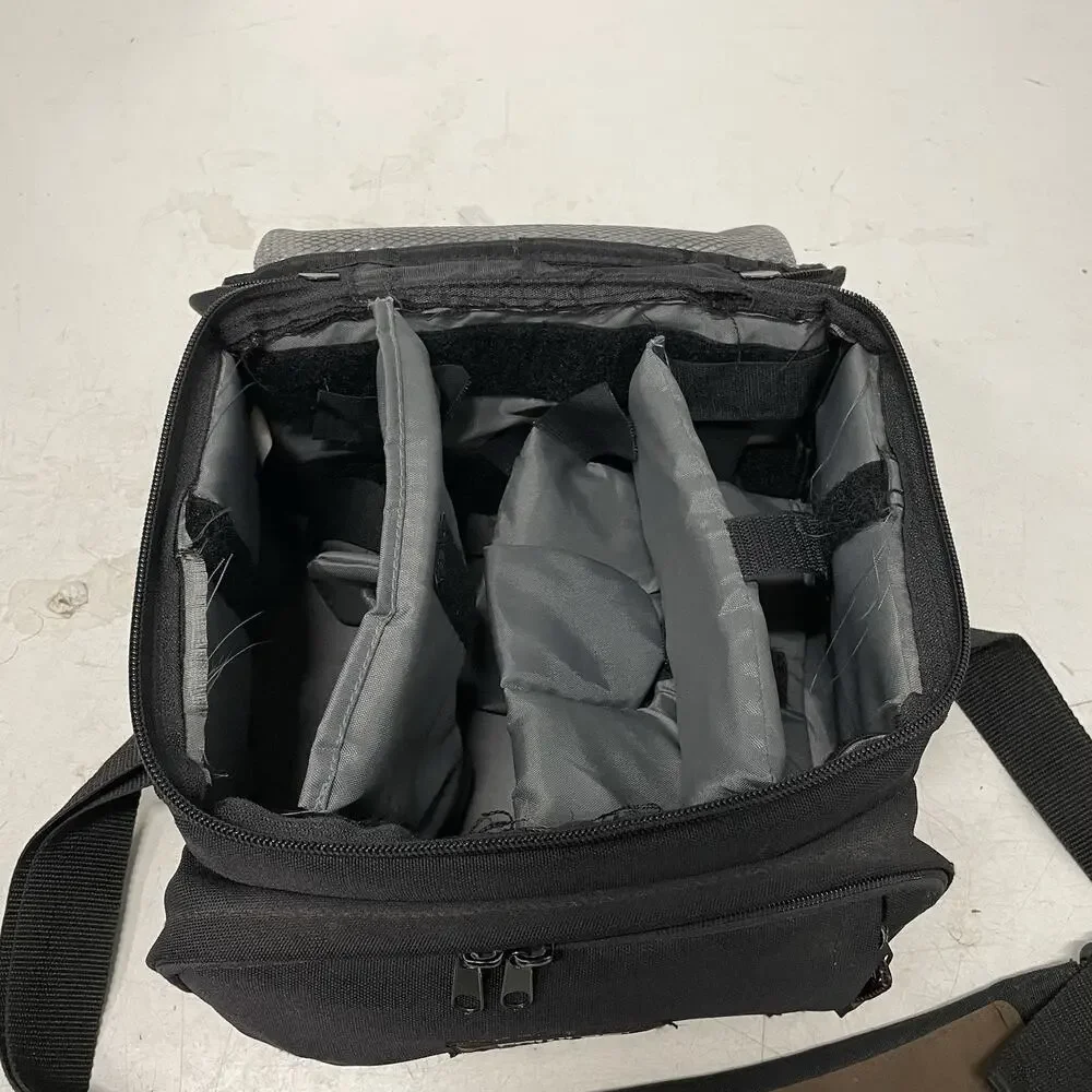 Tamrac Explorer 3 Camera Bag Black Padded Camera Case w/ Dividers, Hip Strap